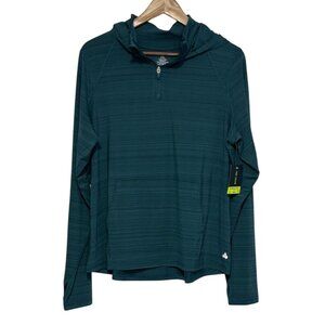 Tek Gear Workout Gear Unisex XXL Ultra Soft Hoodie With Thumbholes Green